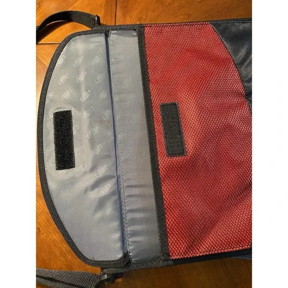 Case-it Zipper Binder, 3-Ring, Handle and Shoulder Strap, Red & Gray - Picture 3 of 16